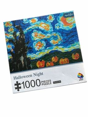 HNCL NEW IN BOX HALLOWEEN NIGHT 1000-PIECE JIGSAW PUZZLE